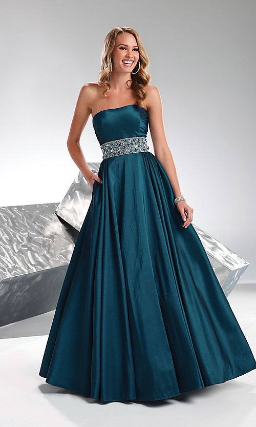 blue prom dresses	